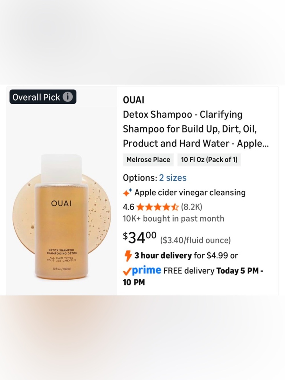 NIB: OUAI Scrub It All A-Ouai Set Detox Shampoo & Body Scrub Kit - Picture 5 of 13